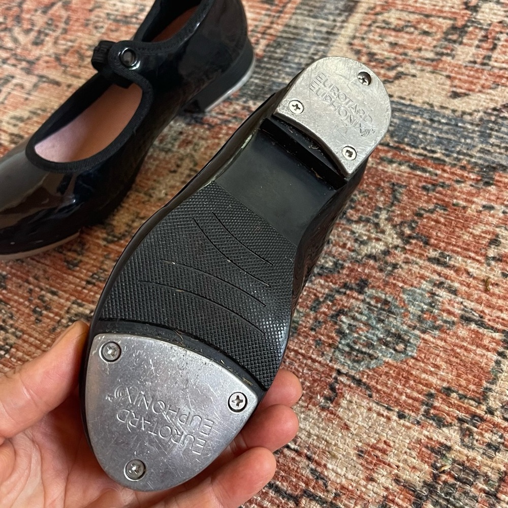Eurotard Euphonix girls Black Tap Shoes